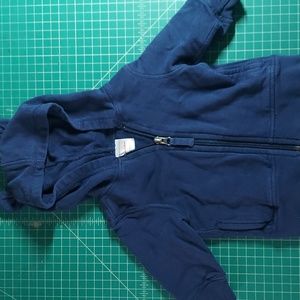 Hanna Andersson Navy Hoodie 6-12 months 70cm